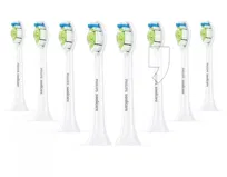 Końcówki DiamondClean PHILIPS HX6068/12, 8 szt - Standardowa, biały kompatybilne Sonicare wybielające zęby usuwanie przebarwień szczoteczki soniczne