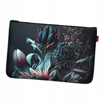 Kosmetyczka Filcowa Pocket Perla Antracyt 24×15 cm – Stylowa, Wygodna i z Nadrukiem | Bertoni