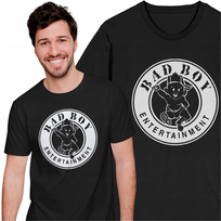 Koszulka Bad Boy Records Hip Hop Muzyka Retro Prezent