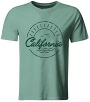 Koszulka California, USA, Plaża, Surfing, Zielona, roz. XXL