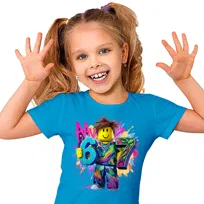 KOSZULKA DZIECIĘCA 67 SIX SEVEN VIRAL ROBLOX DLA DZIECKA PREZENT 122-128