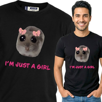KOSZULKA MĘSKA M CZARNA T-SHIRT ANOTHER DAY CHOMIK