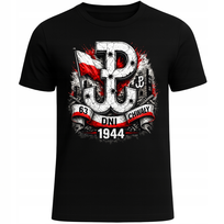 KOSZULKA MĘSKA PATRIOTYCZNA POWSTANIE WARSZAWSKIE 1944 POLSKA WALCZĄCA XL Szumila