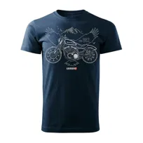 Koszulka męska TOPSLANG Harley Davidson Iron 883, granat, rozmiar S