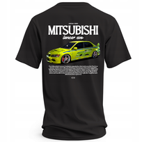 Koszulka MITSUBISHI dla fanów marki różne wzory 240g LANCER ECLIPSE XXL