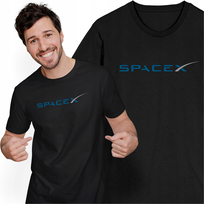 Koszulka Space X SpaceX NASA Elon Musk Kosmos Rakieta Księżyc T-shirt Freshtop