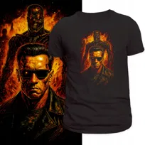 KOSZULKA TERMINATOR ARNOLD FILM KLASYK NADRUK HD T-SHIRT NA PREZENT 3XL