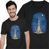 Koszulka Tokyo Tower Wieża w Tokio Japonia Wieży Eiffla