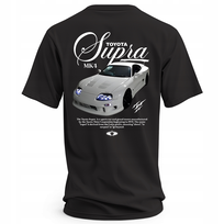 Koszulka TOYOTA dla fanów marki różne wzory 240g SUPRA LANDCRUISER M