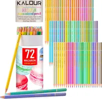 Kredki ołówkowe Soft Pastel 72 kolory kredki artystyczne Kalour
