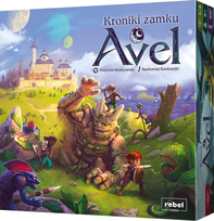 Kroniki zamku Avel - kooperacyjna gra planszowa dla 1-4 graczy od 8 lat Rebel