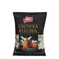 Krówka Bielska Premium 200 g Mleczno Kakaowa Krówki Cukierki Mleczne