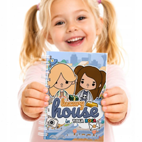 Książka Montessori Toca Boca Cicha busy book w podróż prezent dla dziecka