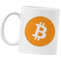 Kubek BITCOIN bit coin crypto kryptowaluty krypto
