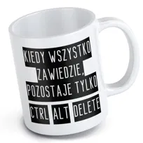 Kubek dla informatyka ctrl alt delete język programowania programista it