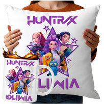Kubek Poduszka Huntrix Kpop Demon Hunters 330ml 40x40cm Z Twoim Napisem
