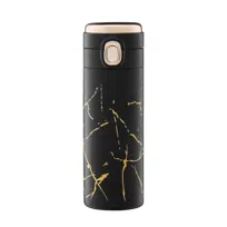Kubek termiczny na kawę Royal Marble 350 ml czarny AMBITION