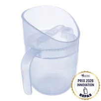 Kubek treningowy LOVI Genius 150 ml Ultramarine z uchwytami 6m+