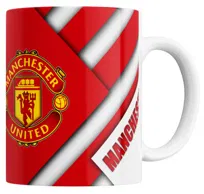 KUBEK Z NADRUKIEM MANCHESTER UNITED + NAPIS  330ML CERAMIKA