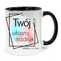 KUBEK Z TWOIM WŁASNYM FOTO NADRUKIEM ZDJĘCIEM LOGO FIRMY GRAFIKĄ NA PREZENT