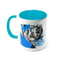 Kubek z wypełnieniem Arcane Paint The Town Blue kubki na prezent 315 ml
