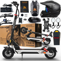 KuKirin M4 MAX Pojazdy Elektryczne 48V 18.2Ah – 45 km/h, 65 km Zasięgu, Podwójne Hamulce Tarczowe, LED