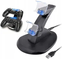 Ładowarka Stacja Dokująca 2 x Pad PS4 Kontroler Padów