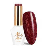 Lakier hybrydowy Molly Nails Story Time Bright Side HEMA/Di-HEMA Free 8g Nr 624