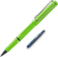 Lamy safari roll-ink green pióro kulkowe z ergonomicznym uchwytem