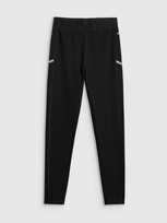 Legginsy sportowe bawełniane damskie czarne 4F Czarny M 4F