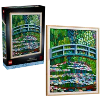 LEGO Art, klocki, Claude Monet — Most nad stawem z liliami wodnymi, 31220