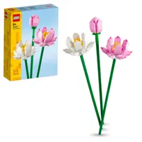 LEGO Botanicals, klocki, Kwiaty lotosu, 40647
