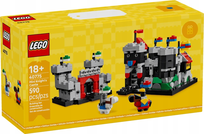 LEGO Castle 40775 Minizamek rycerski NOWE klocki konstrukcyjne, średniowieczna warownia, zestaw dla dorosłych, 590 elementów