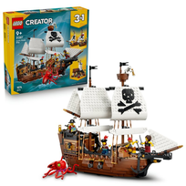 LEGO Creator 3 w 1, klocki, Legendarny statek piracki, 31387