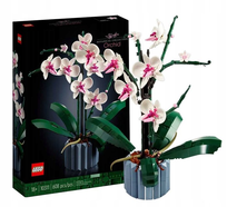 Lego Icons, Klocki, Botanical Collection, Orchidea Storczyk, 10311