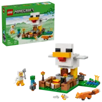 LEGO Minecraft®, klocki, Farma kurczaków, 21585