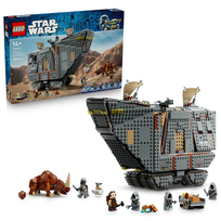 LEGO Star Wars™, klocki, Piaskoczołg wędrownych Jawów i bagnorożec, 75453
