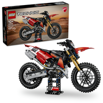 LEGO Technic, klocki, Motocykl Ducati Desmo450 MX Factory, 42238