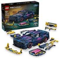 LEGO Technic, klocki, Warsztat tuningowy: samochód Ford Mustang GT, 42236