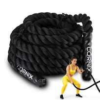 Lina treningowa CORNIX Battle Rope 9 m 32 mm