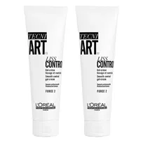 Loreal Liss Control Smooth Control Gel-Cream 2x150ml