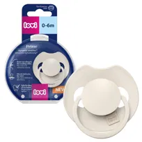 LOVI Prime Dynamiczny Smoczek Silikonowy Uspokajający Coconut 0-6m