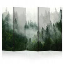 LUMASOUL Parawan dwustronny 5 częściowy (225x172 cm) - Motyw Natury