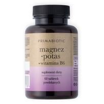 Magnez + potas + witamina B6 (Suplement diety, 60 kaps.) PRIMABIOTIC