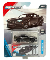 MAJORETTE SHOWROOM DELUXE FORD MUSTANG DARK HORSE CZARNY 1:64 NOWY MODEL METALOWY