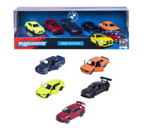 Majorette zestaw 5 metalowych autek BMW 7,5 cm