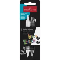 Markery akrylowe Black Edition 2szt biały + czarny