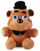 MASKOTKA MIŚ FREDDY FAZBEAR 24cm PLUSZOWA GRY FNAF FIVE NIGHTS AT FREDDY'S