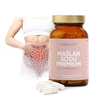 Maślan Sodu Premium 1200 Mg 90 Kapsułek Na Jelita, Trawienie, Wrzody