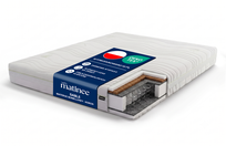 Materac 130x200 H3/H4 sprężynowy bonellowy z pokrowcem dwustronny Sable